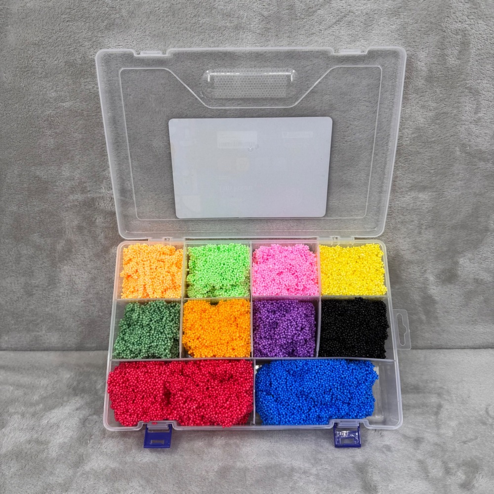 Special Supplies Fun Foam Non Drying 12 Pack Sensory Play Set Non-Toxic Colorful